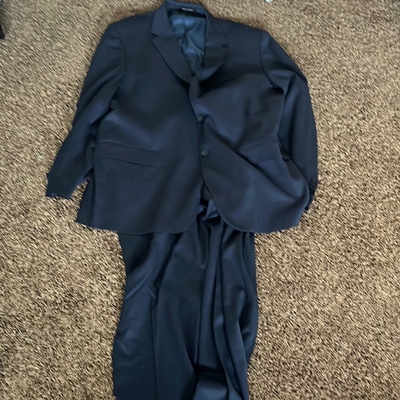 Kenneth Cole Other - KENNETH COLE Awareness slim fit Mens 2pc Suit, Dark Navy Blue